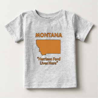Camiseta De Bebé Montana - Harrison Ford Vive Aquí