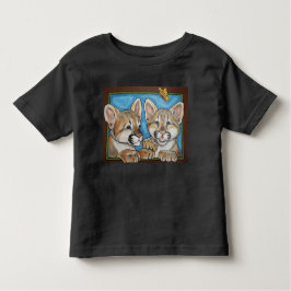 Camiseta De Bebé Montaña Leon Puma Cat Cubs Art T Shirte Cute