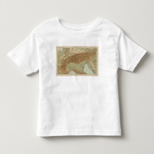 Camiseta De Bebé Montañas (Anverso)