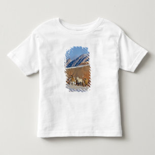 Camiseta De Bebé Montañas Big Horn, Caballos corriendo