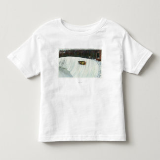 Camiseta De Bebé Montar la curva de Whiteface