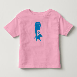 Camiseta De Bebé Montar un arco iris 2000 de la sol del caballo