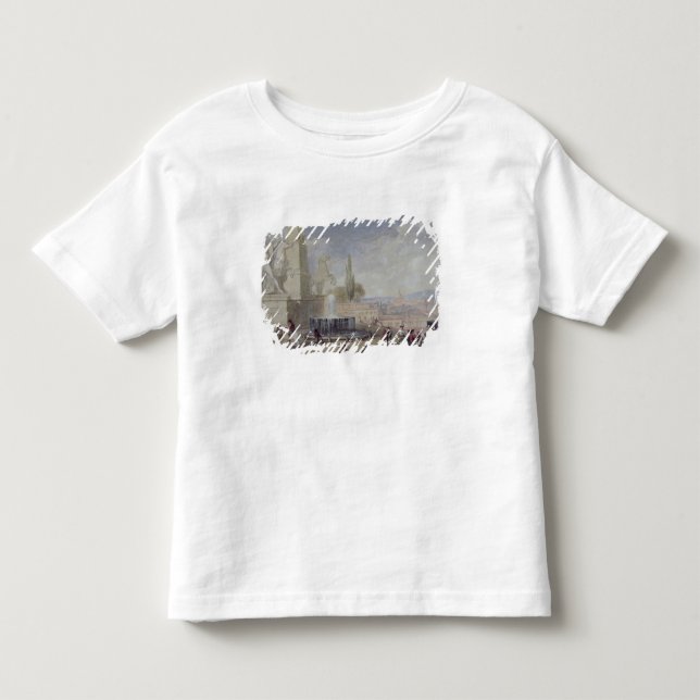 Camiseta De Bebé Monte Cavallo, Roma (Anverso)
