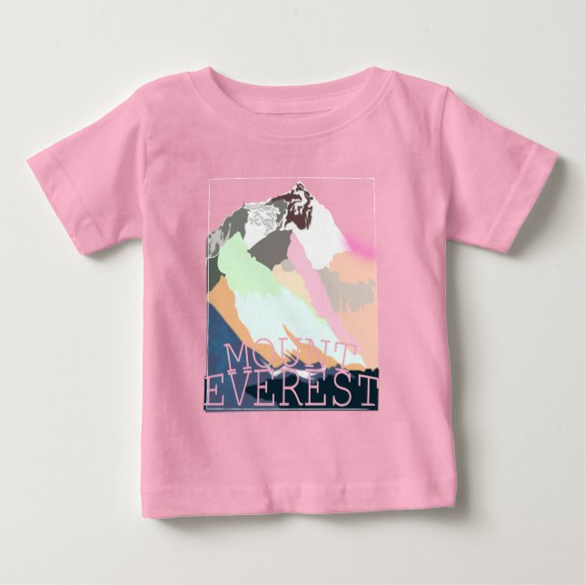 Camiseta De Bebé Monte Everest (Anverso)
