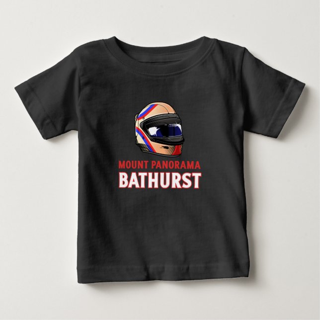 Camiseta De Bebé monte panorámica Bathurst Australia (Anverso)