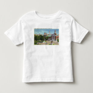 Camiseta De Bebé Monumento de Bushnell, estatua de Lafayette