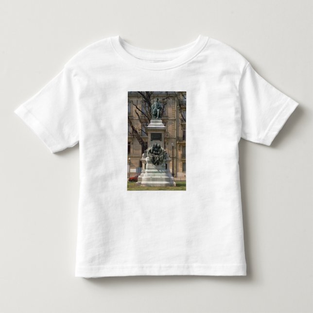 Camiseta De Bebé Monumento franceses del pere de Alexander Dumas a (Anverso)