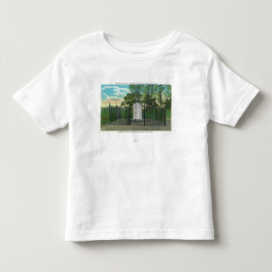 Camiseta De Bebé Monumento izquierdo de la pierna de la GEN
