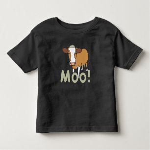 Camiseta De Bebé Moo Cow