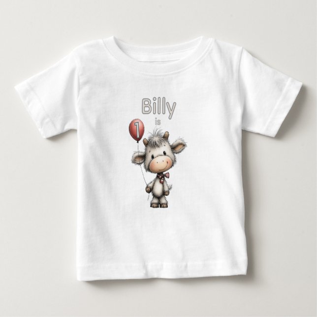 Camiseta De Bebé 	Moo Magic: Age One Edition! (Anverso)