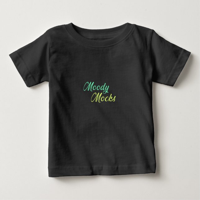 Camiseta De Bebé Moody Mocks - Sarcasmo y actitud en estilo (Anverso)