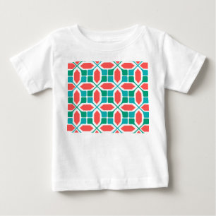 Camiseta De Bebé Mosaico Art Deco