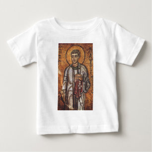 Camiseta De Bebé Mosaico Histórico de Arte de San Lorenzo