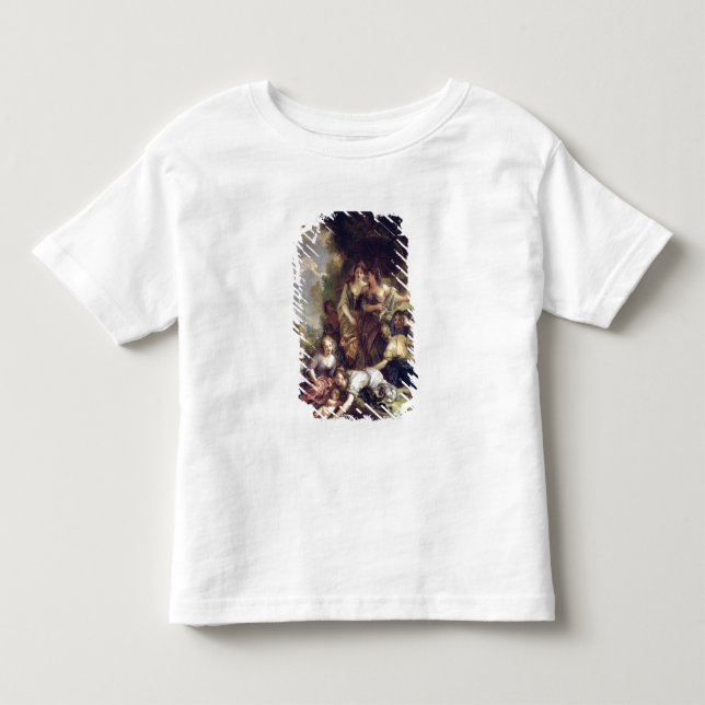 Camiseta De Bebé Moses ahorró del agua (Anverso)