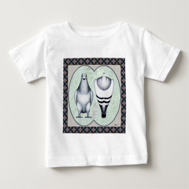 Camiseta De Bebé Mostrar estándar de Racer (Anverso)