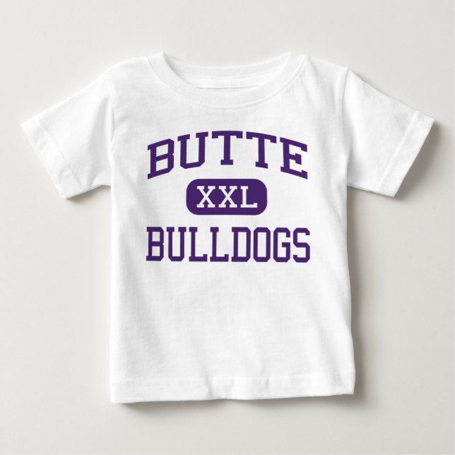 Camiseta De Bebé Mota - bulldoges - High School secundaria - mota (Anverso)
