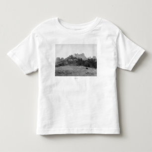 Camiseta De Bebé Mota del cuervo cerca de la fotografía del pie