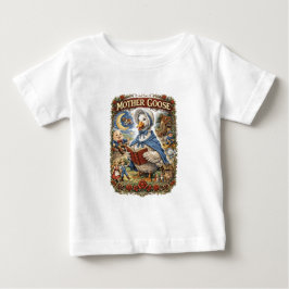 Camiseta De Bebé Mother Goose