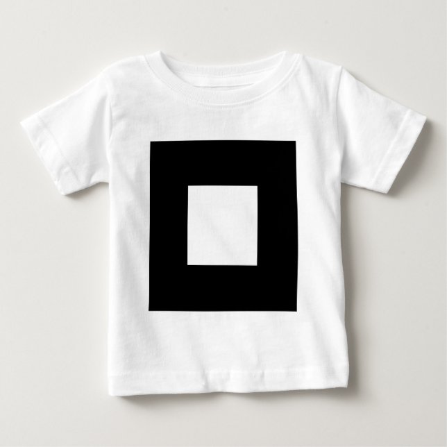 Camiseta De Bebé Motif cuadrado (Anverso)
