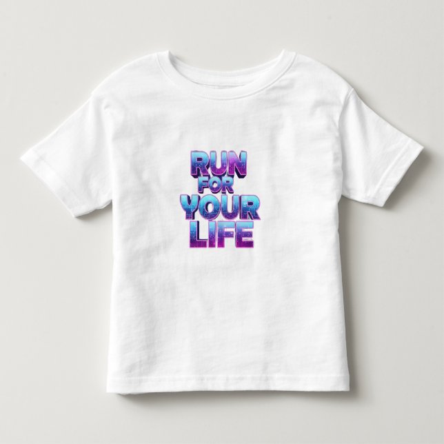 Camiseta De Bebé Motivación para Correr Profesionalmente (Anverso)
