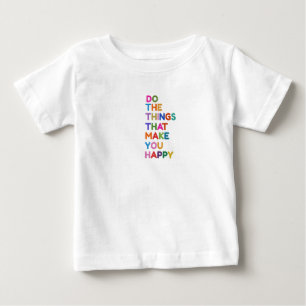 Camiseta De Bebé motivacional