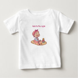 Camiseta De Bebé Motivo de bebé adorable