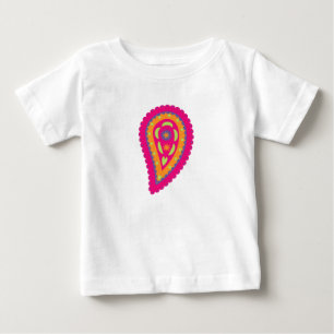 Camiseta De Bebé Motivo Floral Boho
