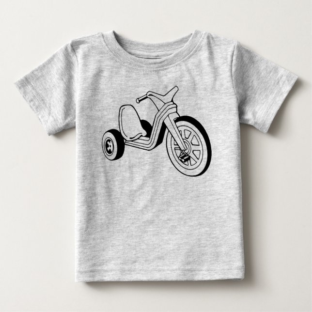 Camiseta De Bebé Motocicleta - bebé (Anverso)