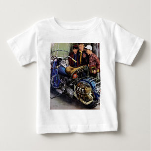 Camiseta De Bebé Motocicleta de Tex