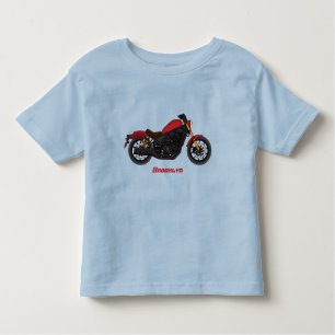 Camiseta De Bebé motocicleta estilo crucero Guay