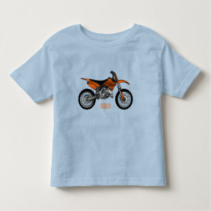 Camiseta De Bebé Motocicleta sucia fuera de carretera / motocross p
