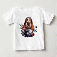 motociclista de perro de Guay, un lindo perrito de