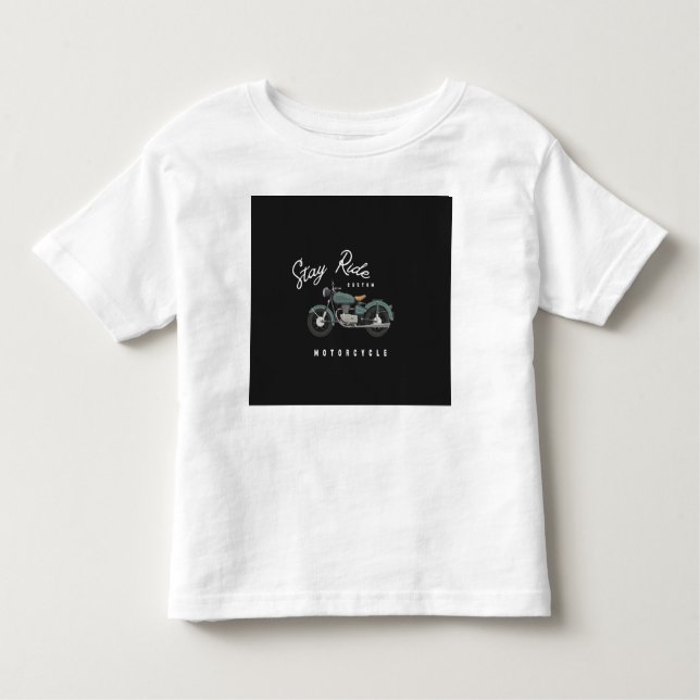 CAMISETA DE BEBÉ MOTOR BIKE T SHIRT (Anverso)