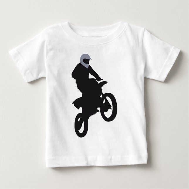 Camiseta De Bebé motorbike (Anverso)