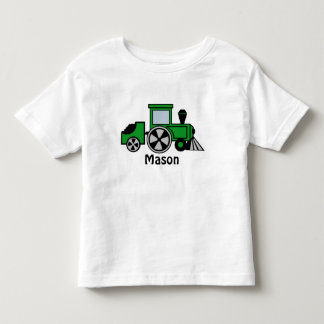 Camiseta De Bebé Motores de tren felices/ecológicos