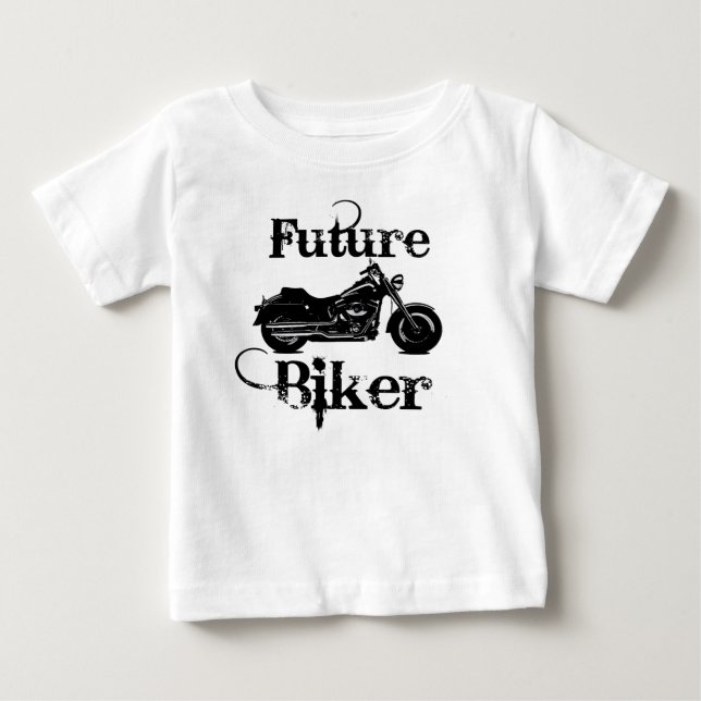 Camiseta De Bebé Motorista futuro (Anverso)