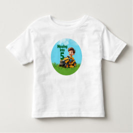 Camiseta De Bebé Mowing In Lawn Mower Birthday