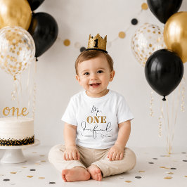 Camiseta de bebé Mr. Onederful