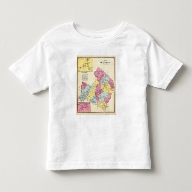 Camiseta De Bebé Mt agradable, ciudad (Anverso)