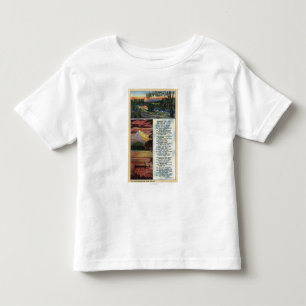 Camiseta De Bebé Mt. Capilla de la opinión perdida del lago