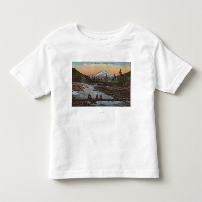 Camiseta De Bebé Mt. Capilla, Oregon (Anverso)