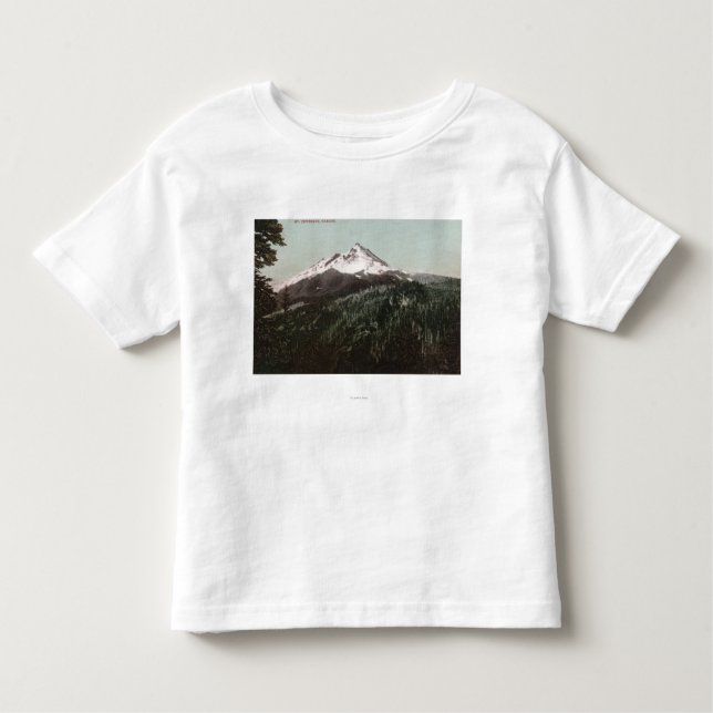Camiseta De Bebé Mt. Jefferson, Mountain View de Oregon (Anverso)