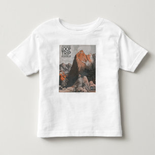 Camiseta De Bebé Mt. McClellan y poster del viaje del viaje del