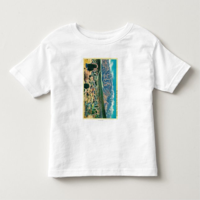 Camiseta De Bebé Mt. San Jacinto del jardín del diablo (Anverso)