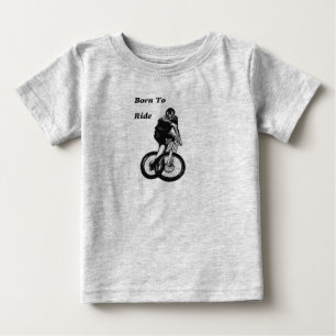 Camiseta De Bebé MTB BMX CYCLIST Cruz de Ciclo