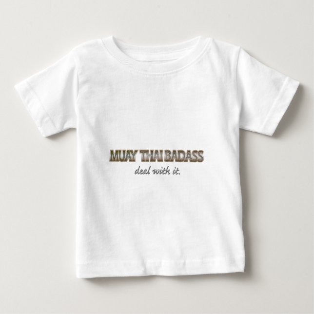 CAMISETA DE BEBÉ MUAYTHAI (Anverso)
