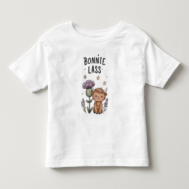 CAMISETA DE BEBÉ MUCHACHA BONITA (Anverso)