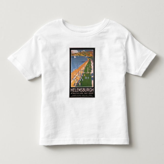 Camiseta De Bebé Muchedumbres a lo largo del poster de los (Anverso)