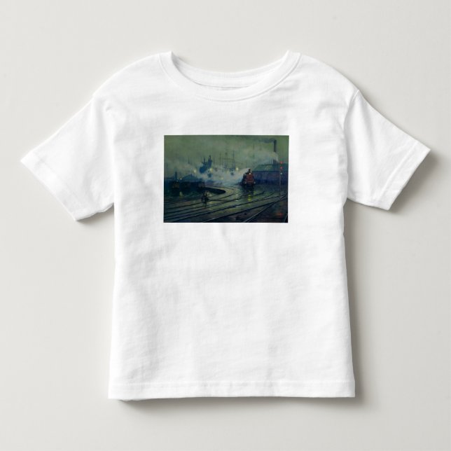 Camiseta De Bebé Muelles de Cardiff, 1896 (Anverso)