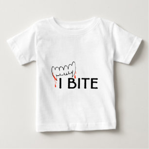 Camiseta De Bebé Muerdo (los dientes y la sangre)
